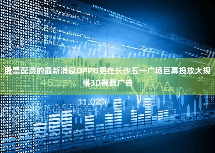 股票配资的最新消息OPPO更在长沙五一广场巨幕投放大规模3D裸眼广告